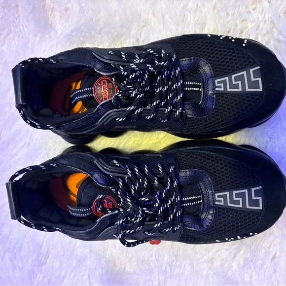 Versace Black Athletic Shoes